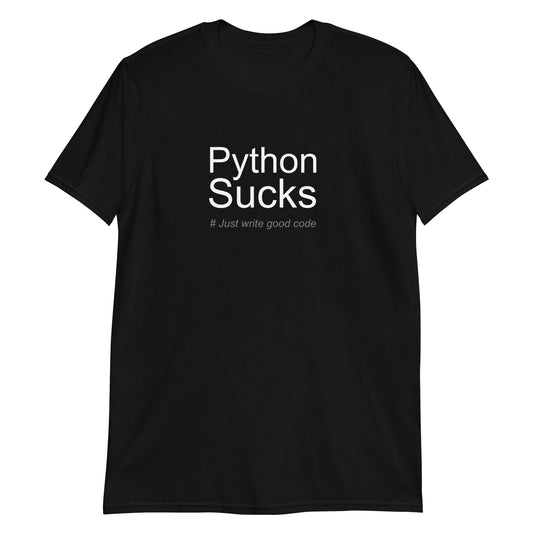 Python Sucks